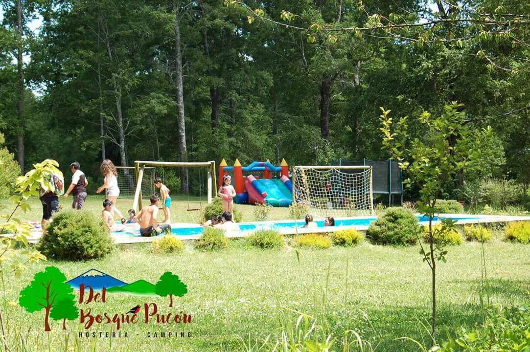 Hosteria Y Camping Del Bosque Pucón Exteriér fotografie